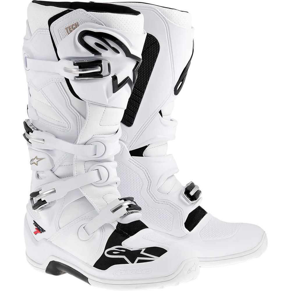 Alpinestars 2024 Tech 7 Motocross Boots White
